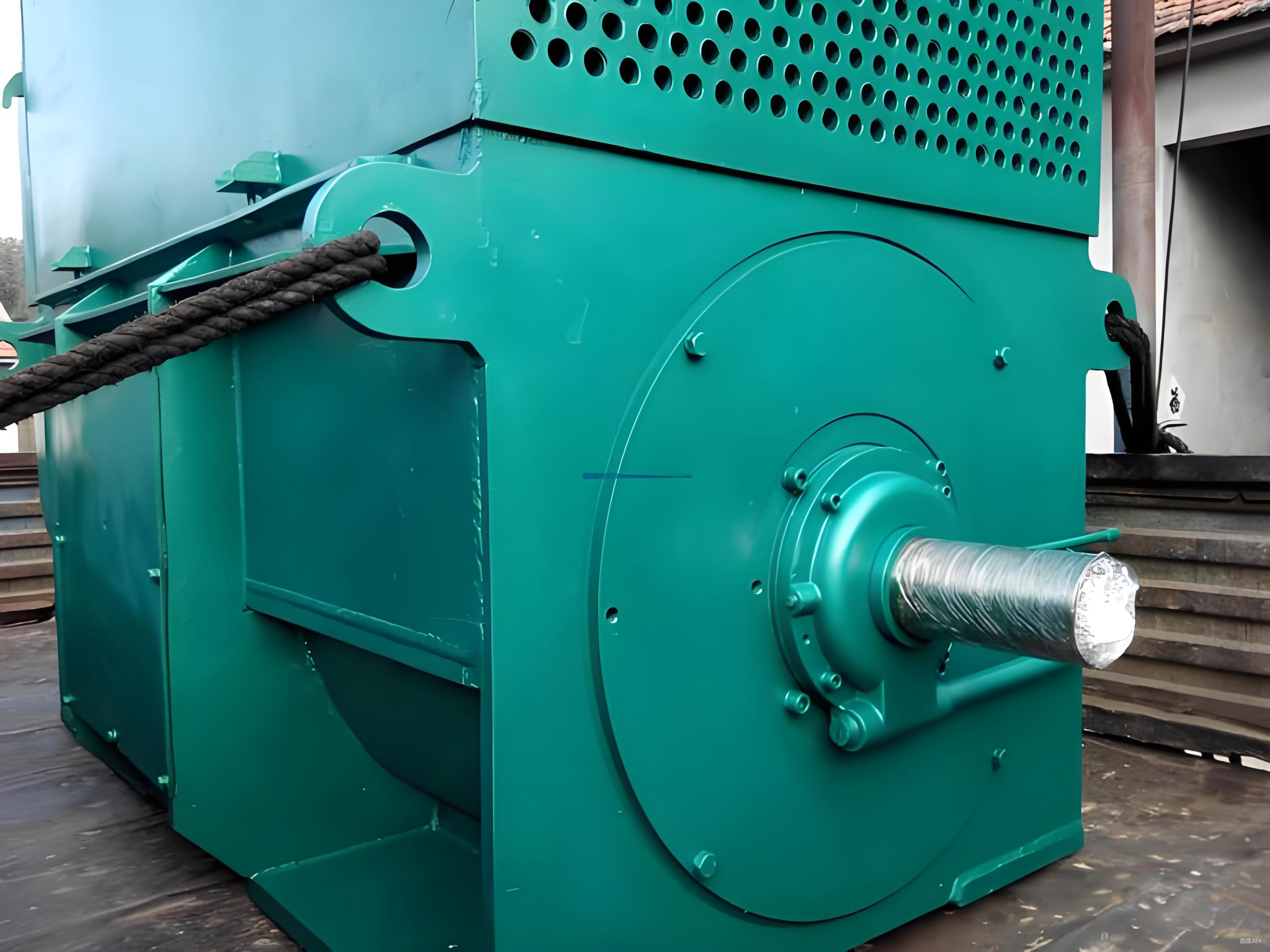 某化工厂循环水泵站Y2-4502-4 6KV 710kW高压电机绕组烧损维修工程